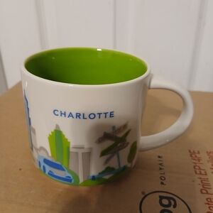 Starbucks Charlotte Mug You Are Here Series